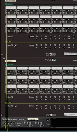 Transition and Offset SL-1's with CV merge